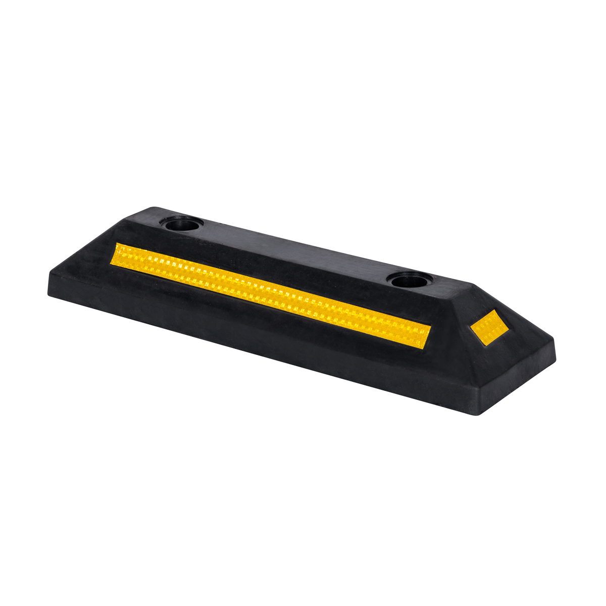 Heavy Duty Rubber Wheel Stop 500mm | Black and Yellow |