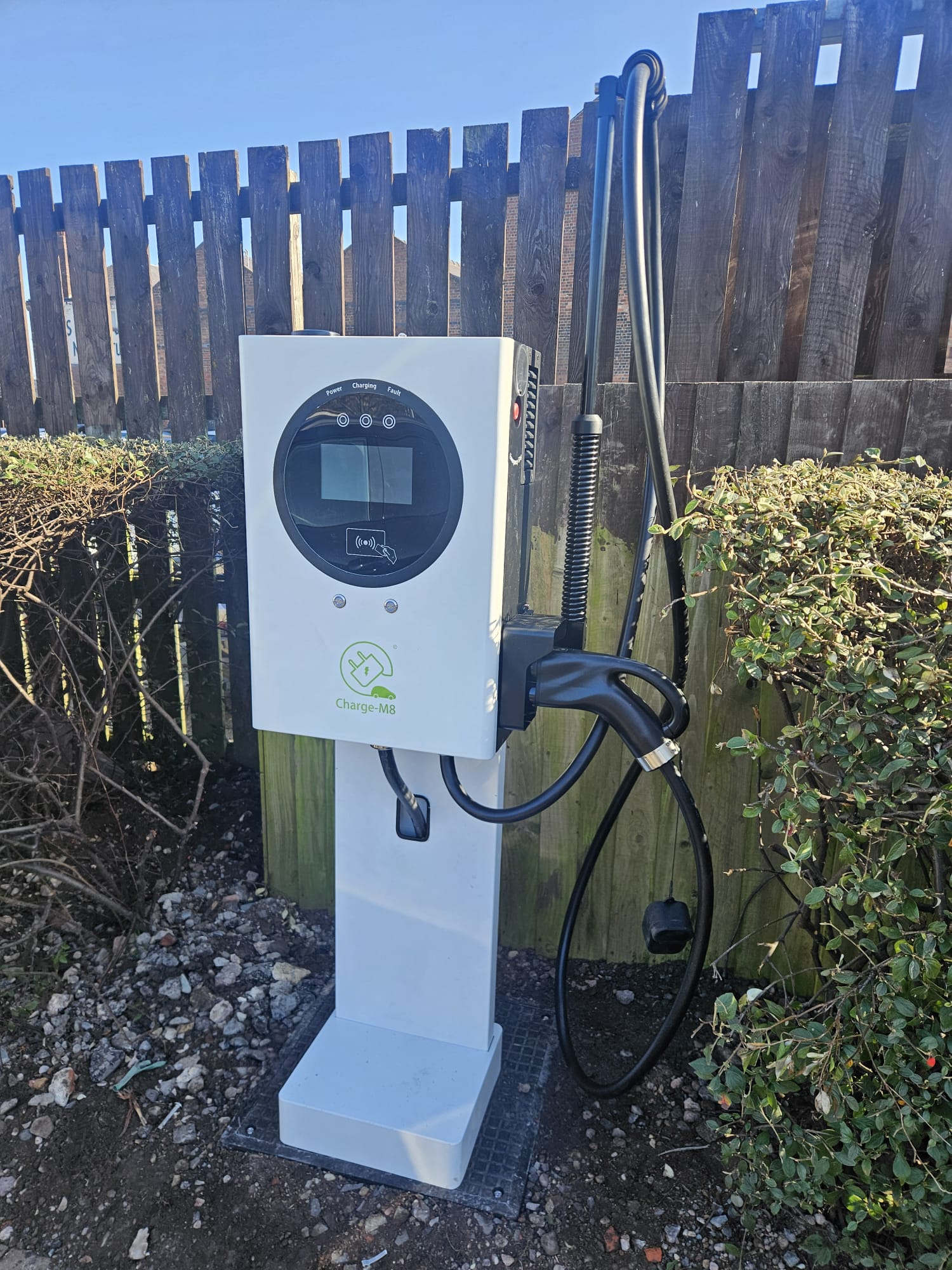 Omega 30kW DC charger installed at Audi dealership