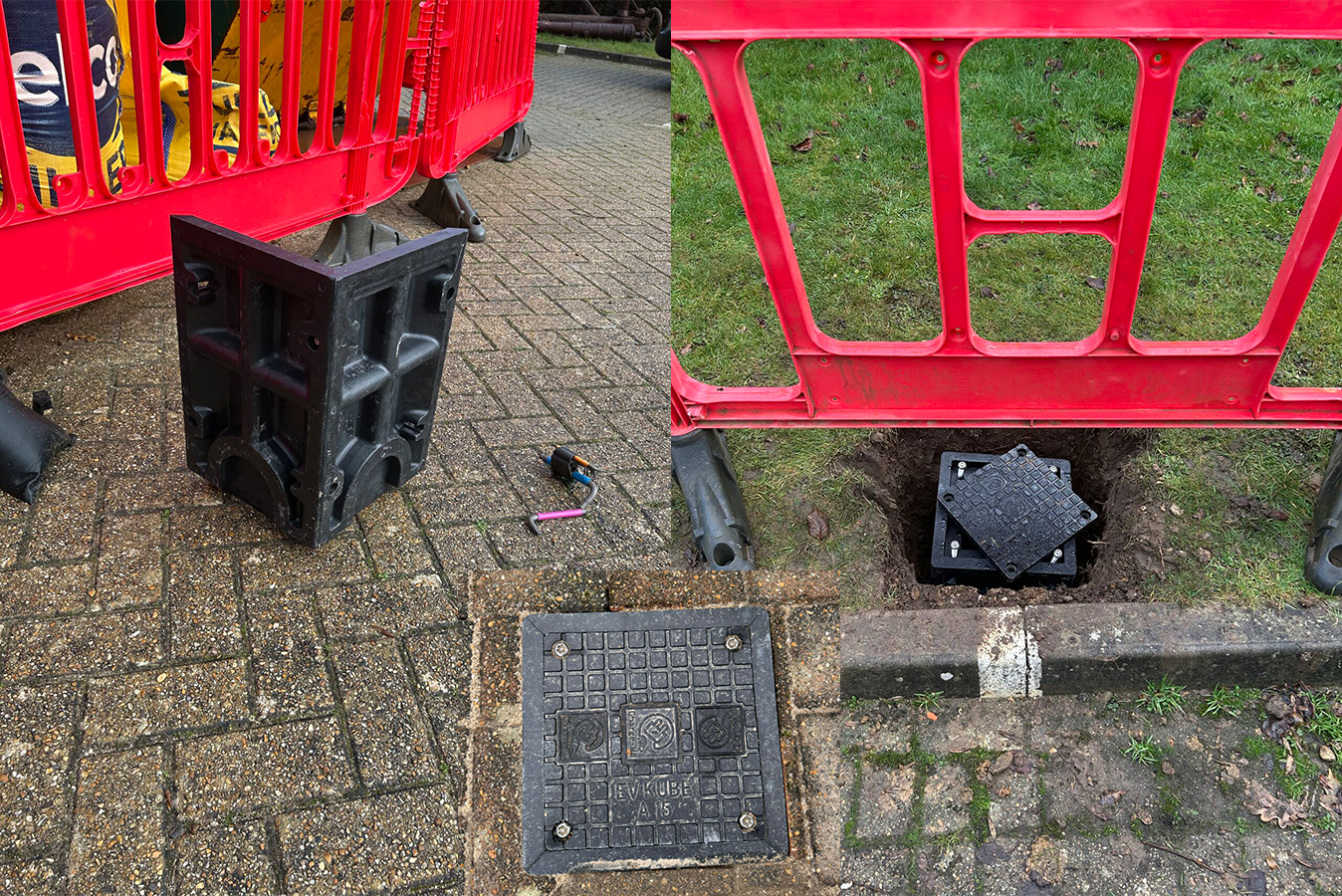 EV Kube flat-pack delivery and installation