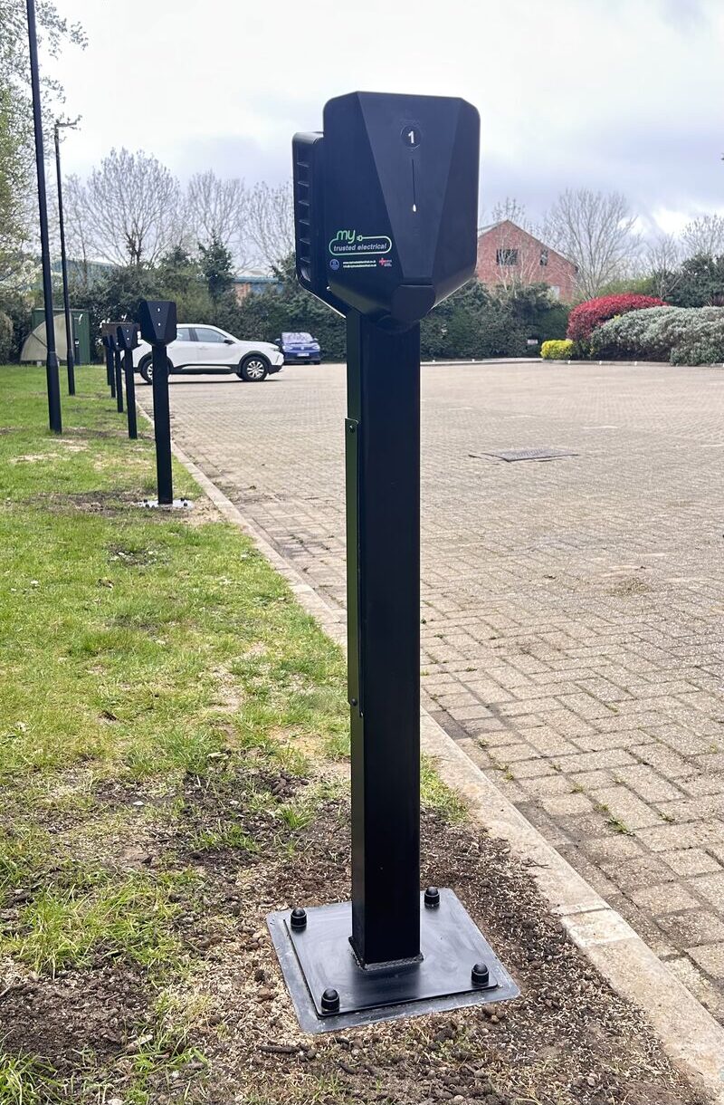 My Trusted Electrical EV Kube site installation