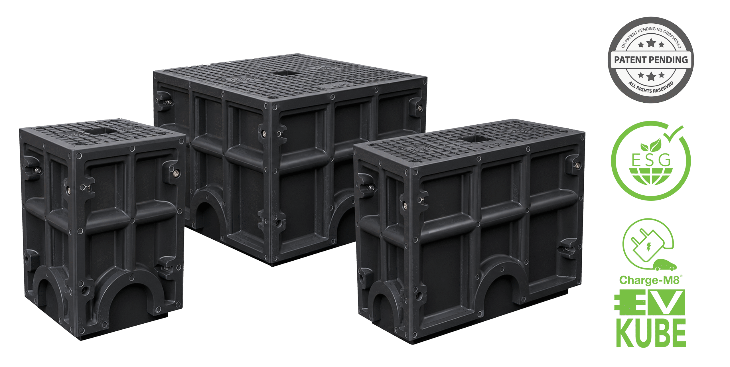 Charge-M8 EV Kube composite ground anchor