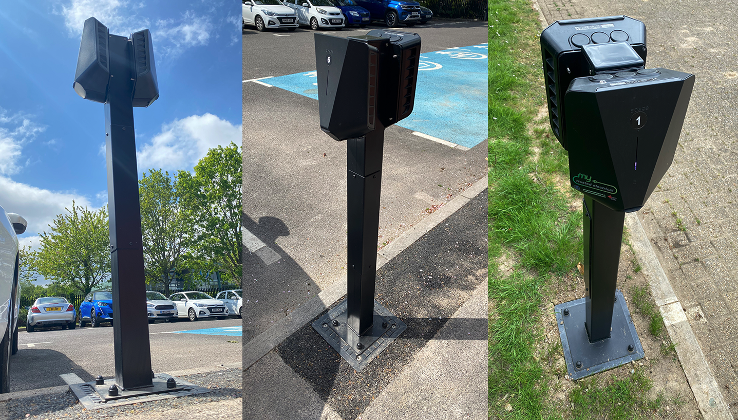 My Trusted Electrical EV Kube installation across multiple sites