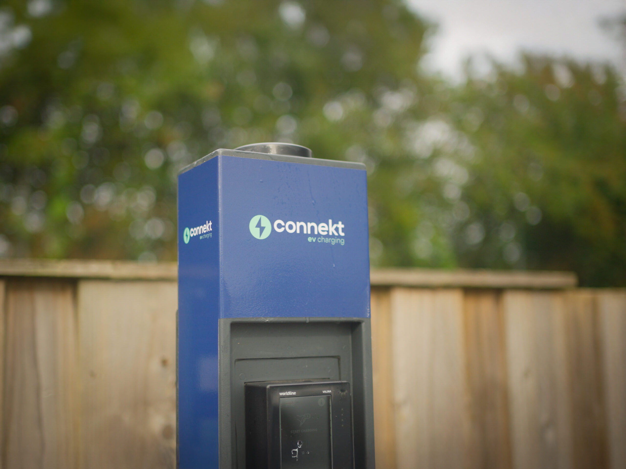 Verdant Leisure holiday park EV charging bay with Charge-M8 Sigma kiosk