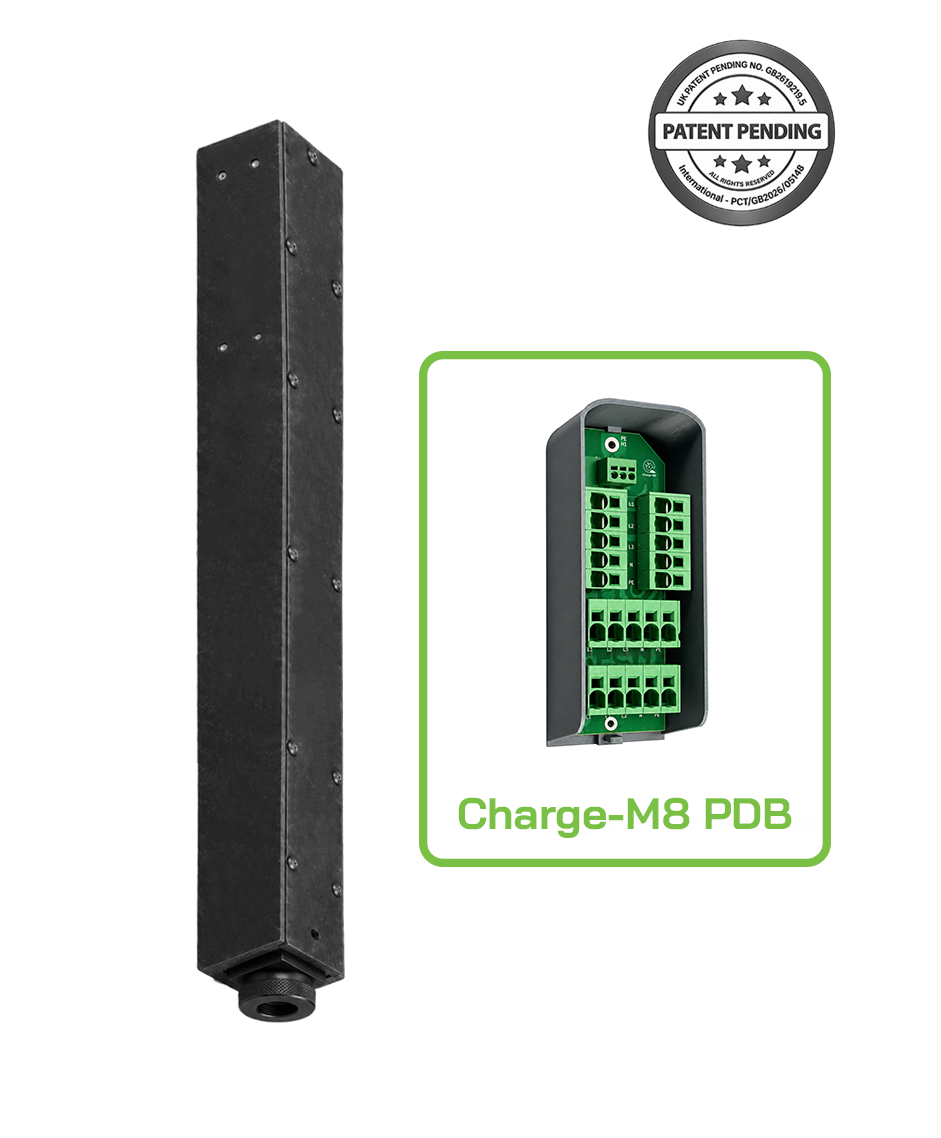 EV Post composite charger post